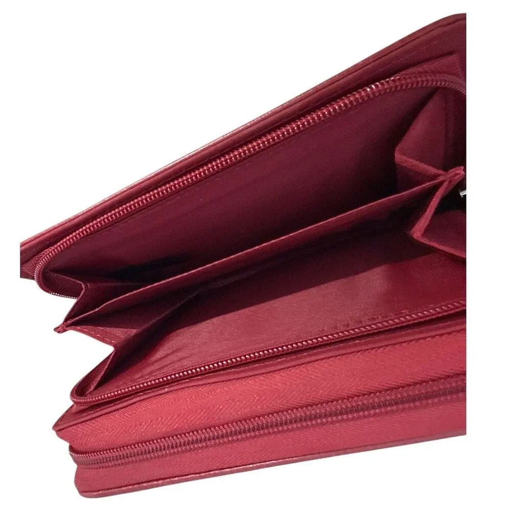 Mundi Red Organizer Wallet